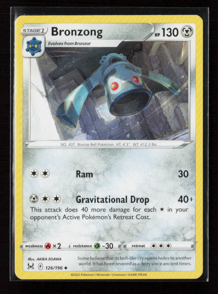 Bronzong Uncommon SWSH11: Lost Origin 126/196 LP