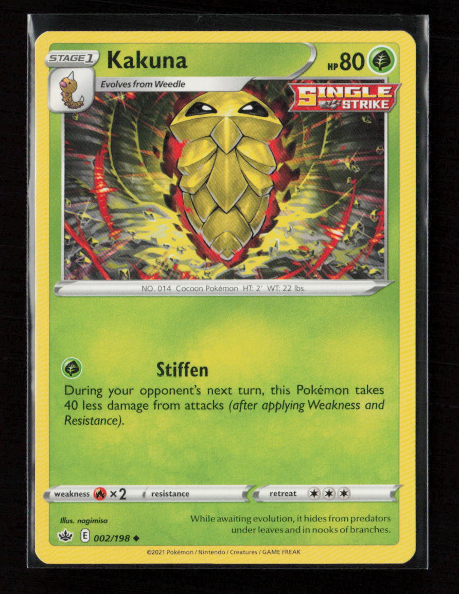 Kakuna Uncommon SWSH06: Chilling Reign 002/198 LP