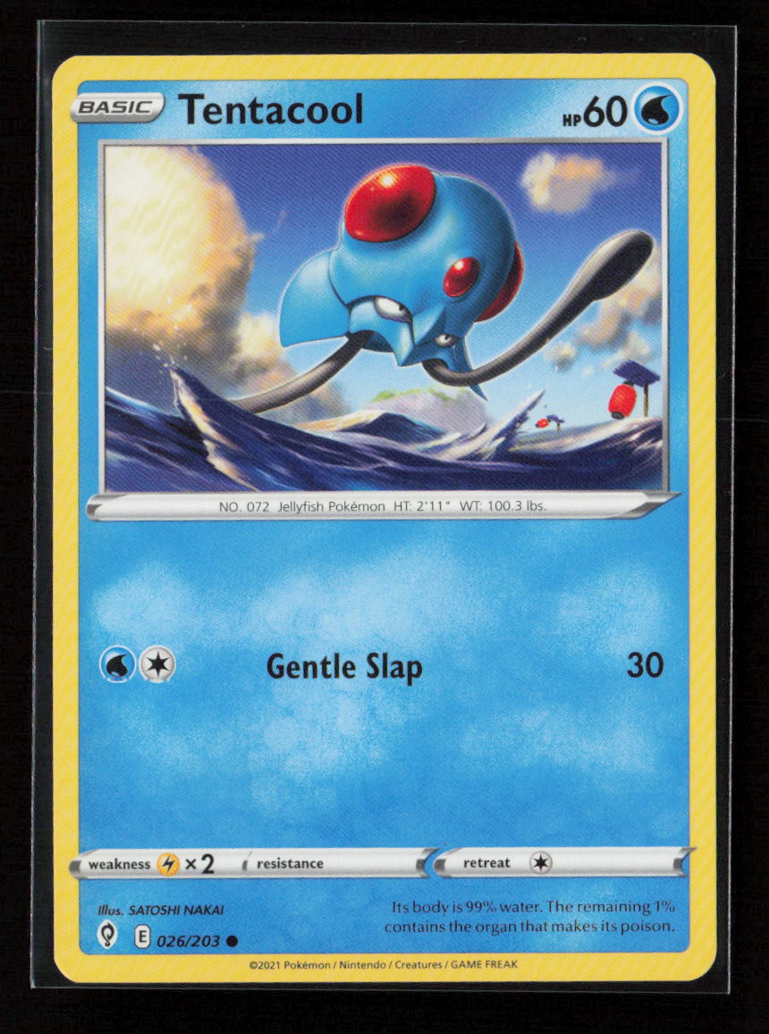 Tentacool Common SWSH07: Evolving Skies 026/203 NM