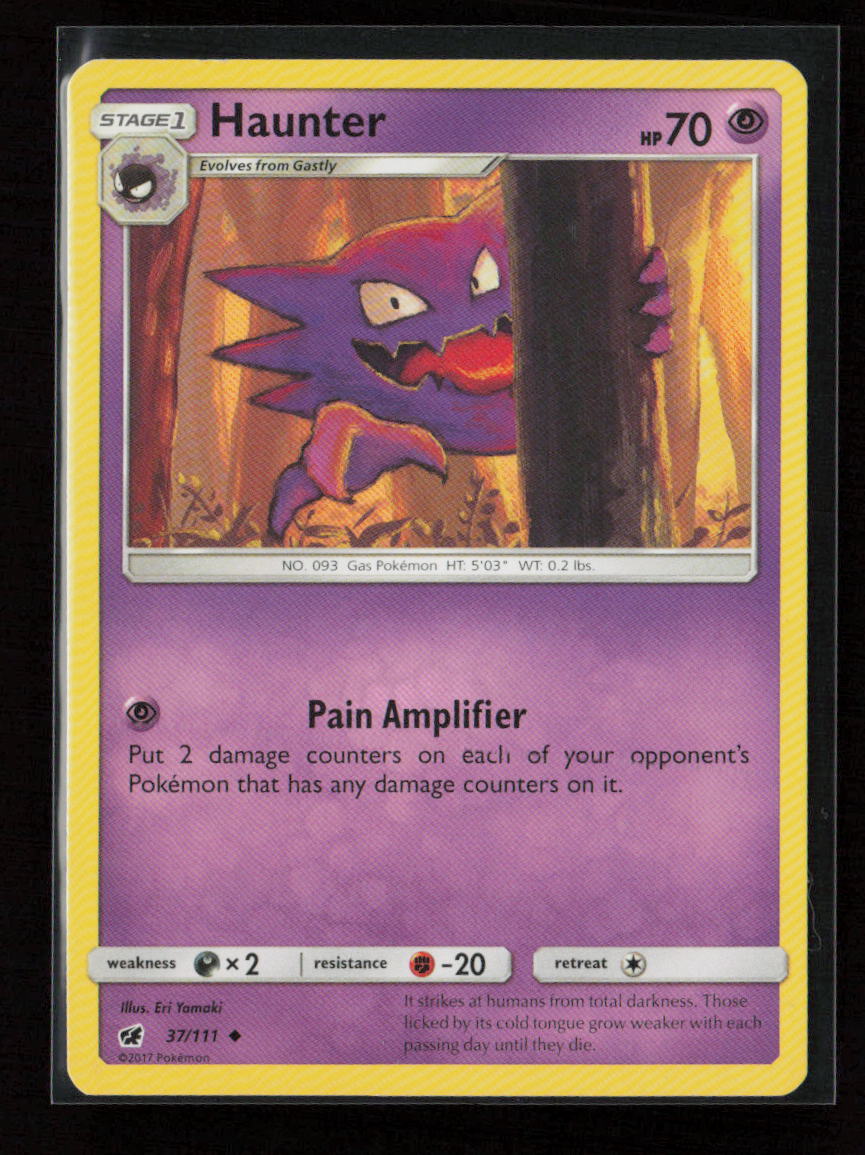 Haunter Uncommon SM - Crimson Invasion 37/111 LP