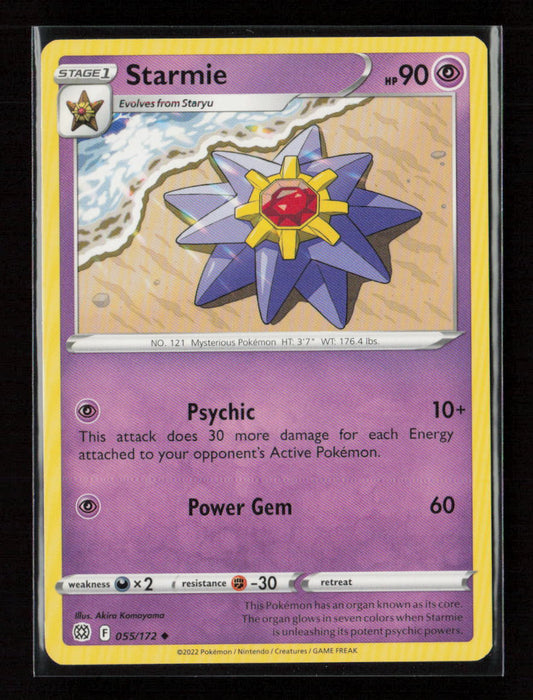 Starmie Uncommon SWSH09: Brilliant Stars 055/172 LP