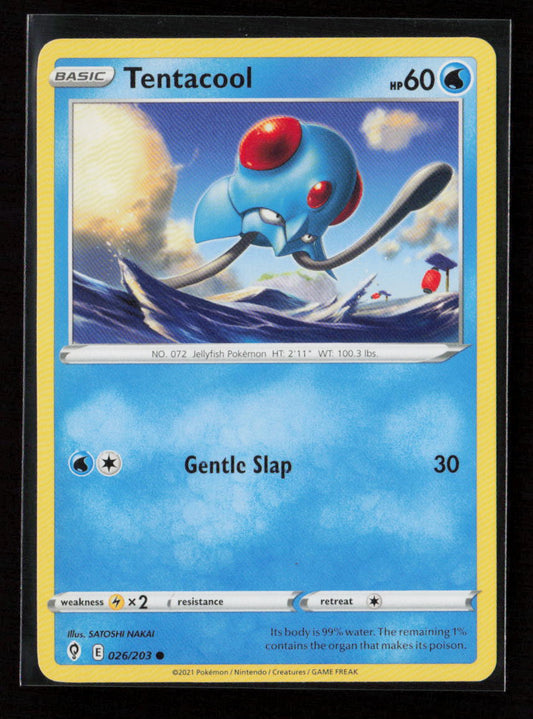 Tentacool Common SWSH07: Evolving Skies 026/203 LP
