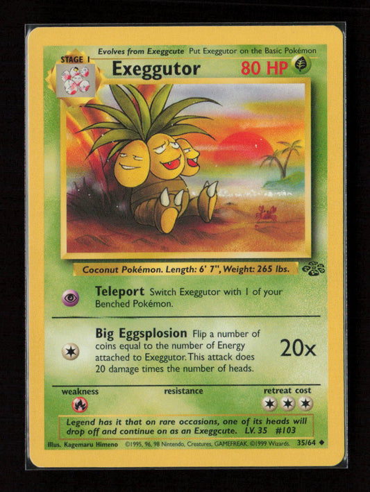 Exeggutor Uncommon Jungle 35/64 LP