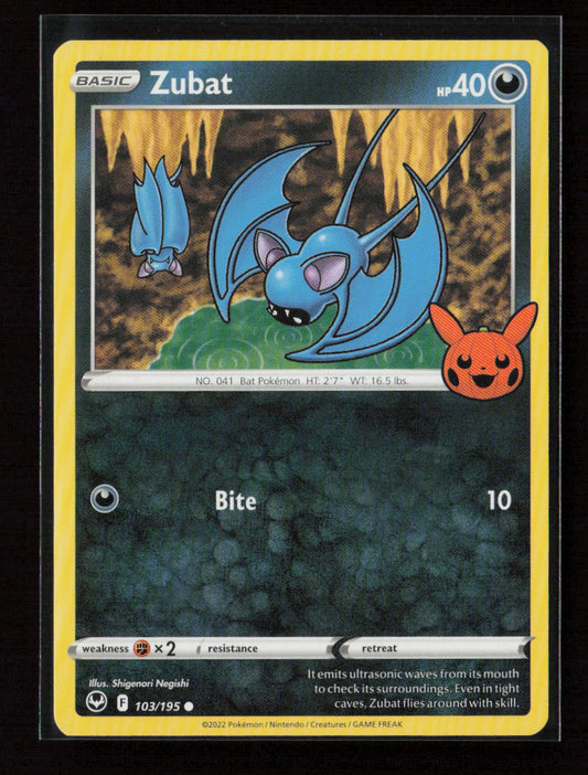 Zubat Common Trick or Trade BOOster Bundle 2023 103/195 LP