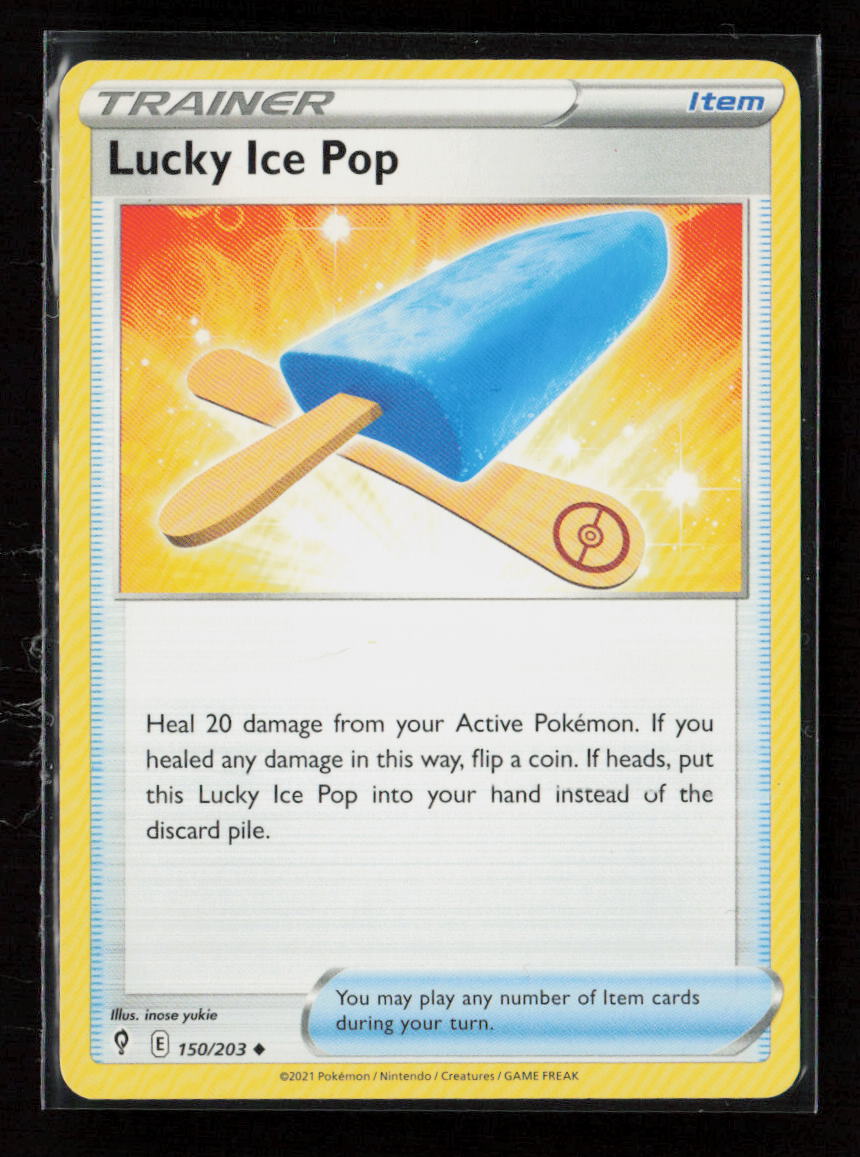 Lucky Ice Pop Uncommon SWSH07: Evolving Skies 150/203 LP