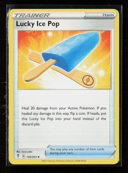 Lucky Ice Pop Uncommon SWSH07: Evolving Skies 150/203 LP