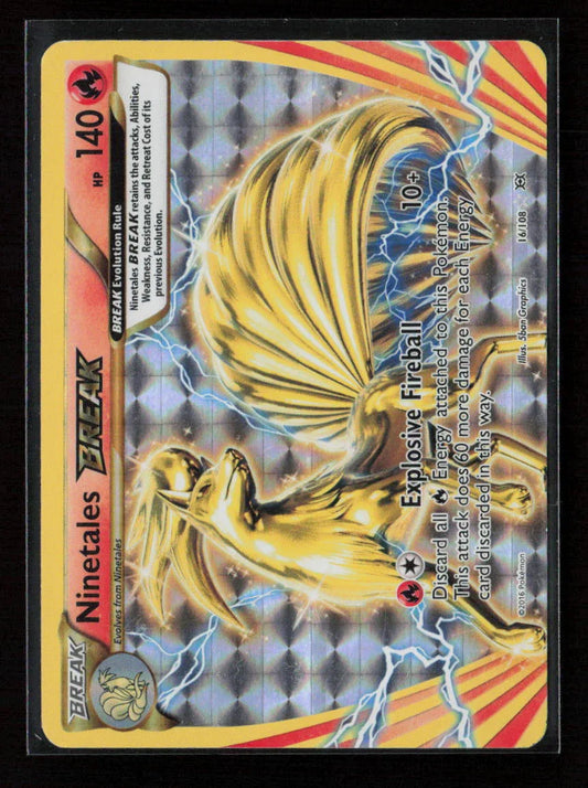 Ninetales BREAK Rare BREAK XY - Evolutions 16/108 LP - Kang's Collectibles