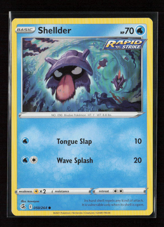 Shellder Common SWSH08: Fusion Strike 050/264 LP