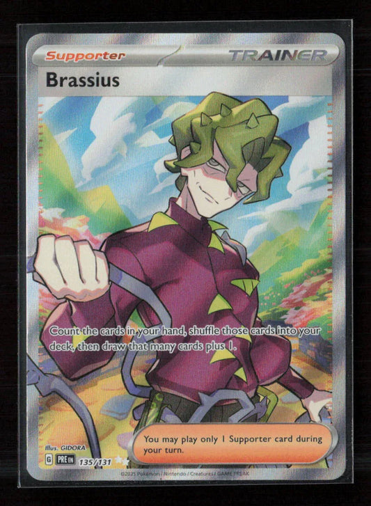Brassius Ultra Rare SV: Prismatic Evolutions 135/131 NM - Kang's Collectibles