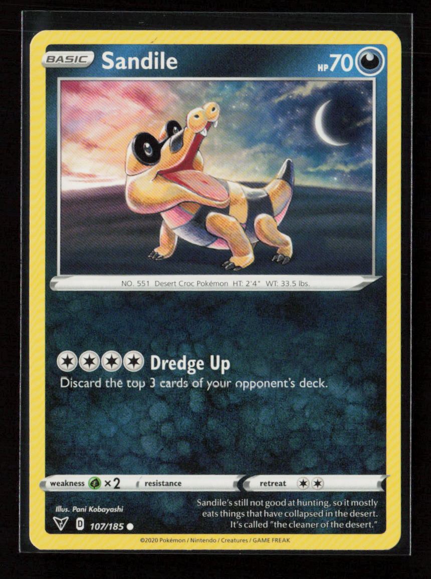 Sandile Common SWSH04: Vivid Voltage 107/185 LP