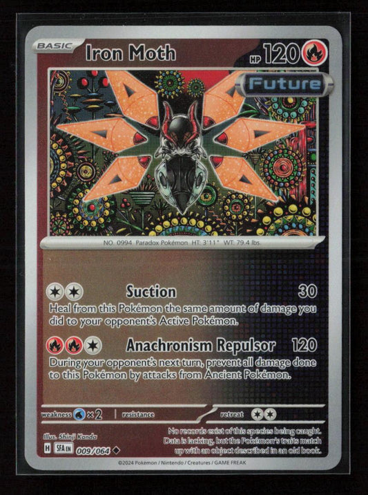 Iron Moth Uncommon SV: Shrouded Fable 009/064 NM - Kang's Collectibles