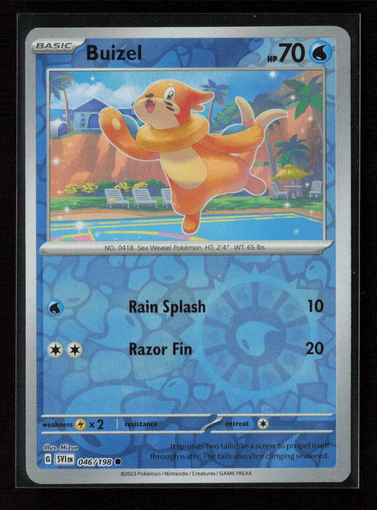 Buizel Common SV01: Scarlet & Violet Base Set 046/198 NM - Kang's Collectibles