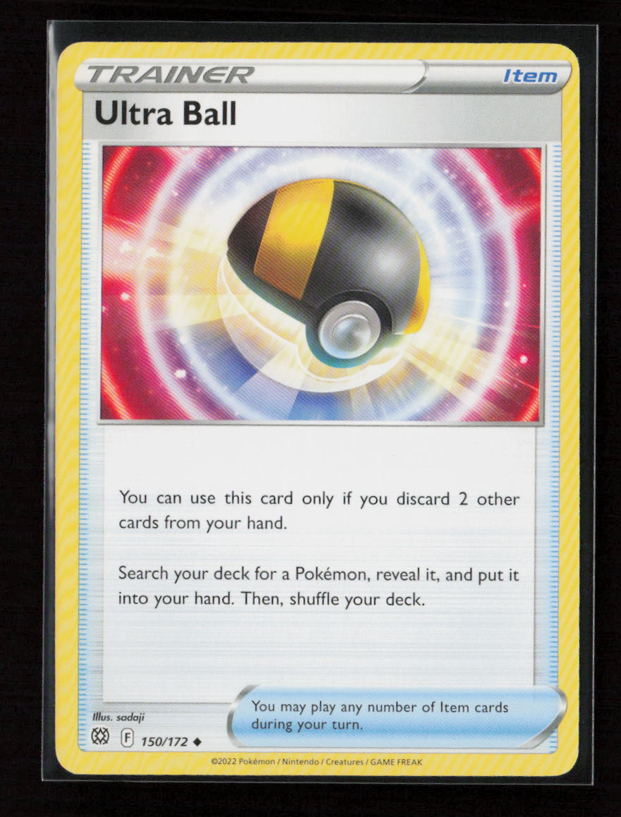 Ultra Ball Uncommon SWSH09: Brilliant Stars 150/172 NM