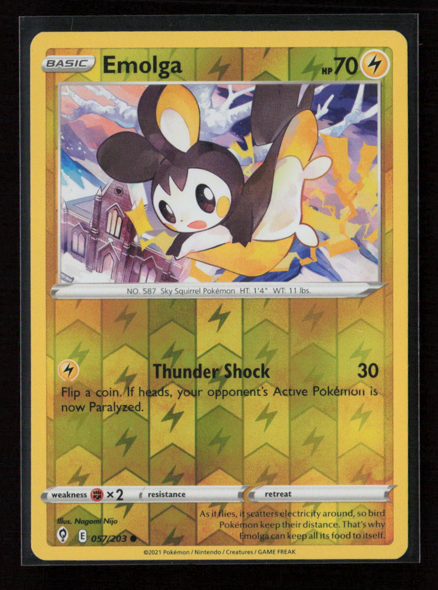 Emolga Common SWSH07: Evolving Skies 057/203 NM