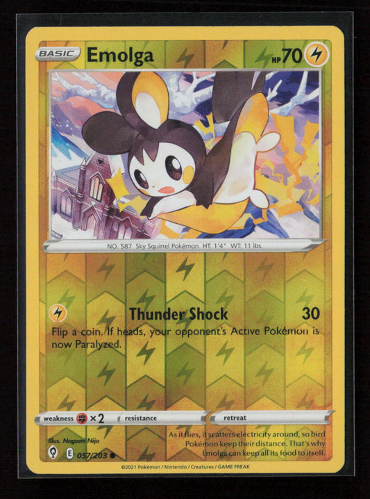 Emolga Common SWSH07: Evolving Skies 057/203 NM