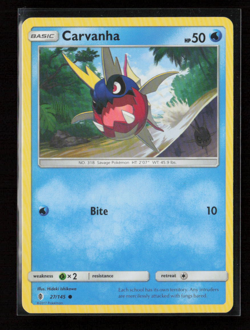 Carvanha Common SM - Guardians Rising 27/145 LP