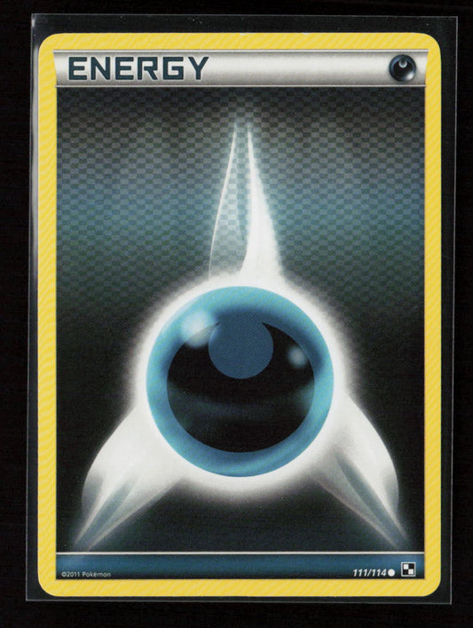 Darkness Energy (Basic) Common Black and White 111/114 NM