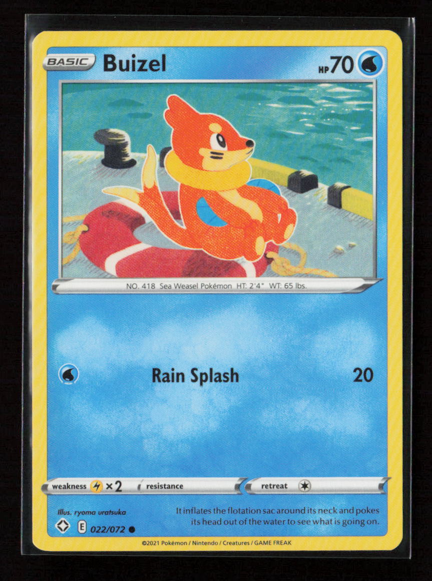 Buizel Common Shining Fates 022/072 LP