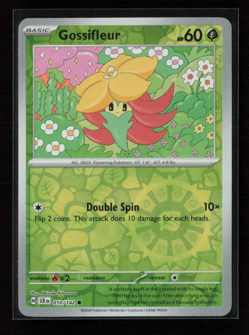 Gossifleur Common SV07: Stellar Crown 010/142 NM - Kang's Collectibles