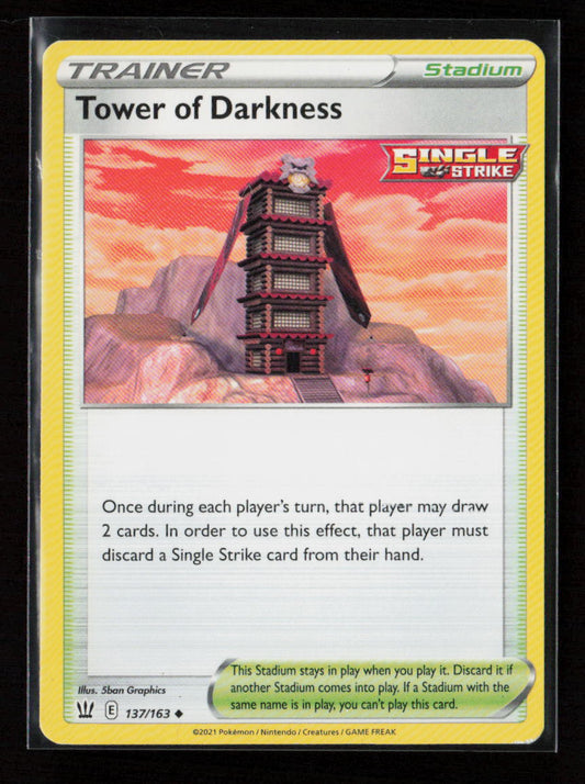 Tower of Darkness Uncommon SWSH05: Battle Styles 137/163 LP