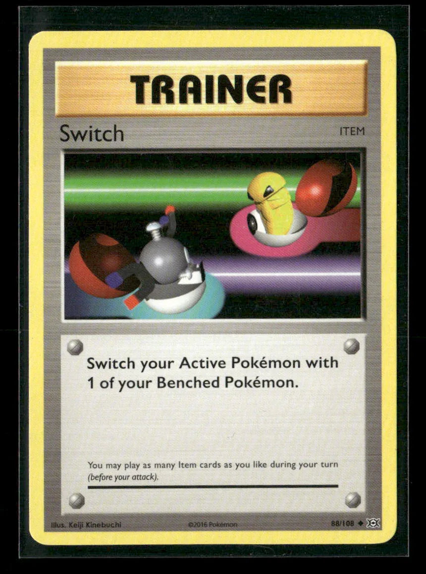 Switch Uncommon XY - Evolutions 88/108 LP - Kang's Collectibles