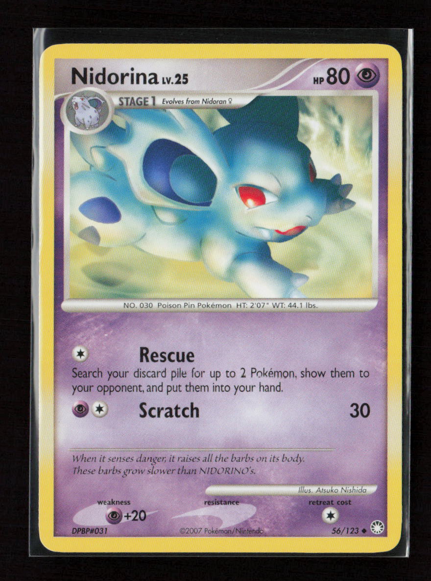 Nidorina Uncommon Mysterious Treasures 56/123 LP