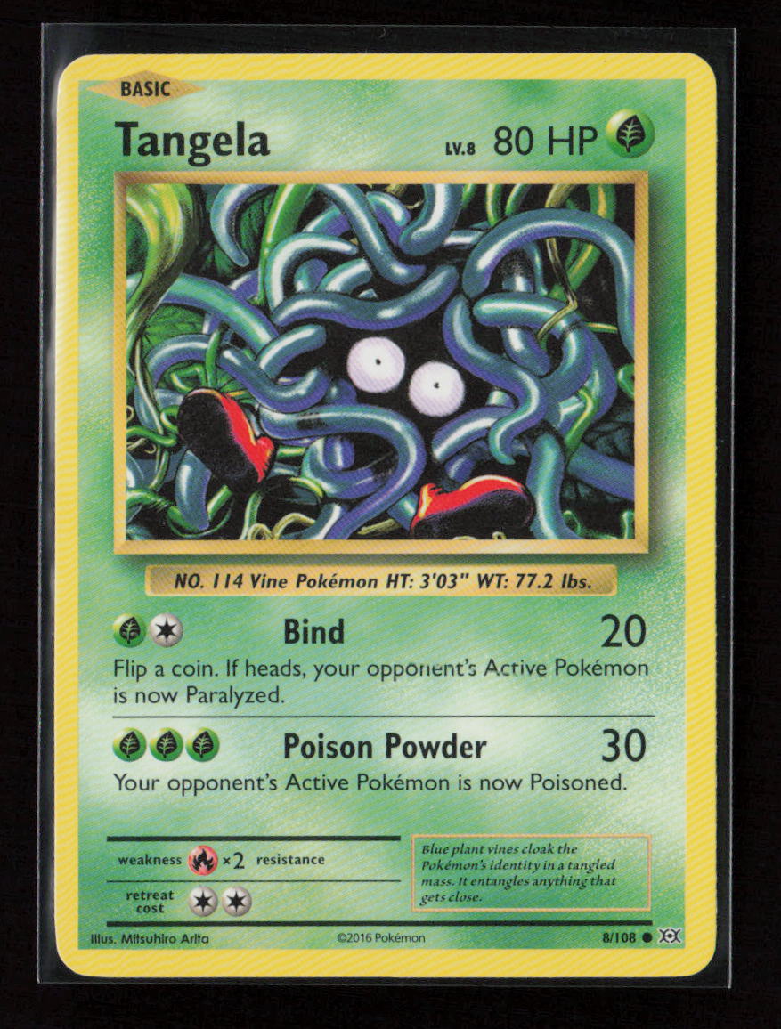 Tangela Common XY - Evolutions 8/108 LP