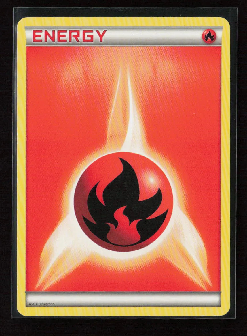 Fire Energy (2011 Unnumbered) Promo League & Championship Cards LP - Kang's Collectibles