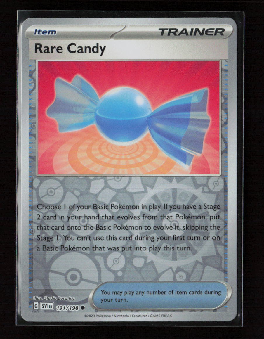 Rare Candy - Common SV01: Scarlet & Violet Base Set 191/198 NM