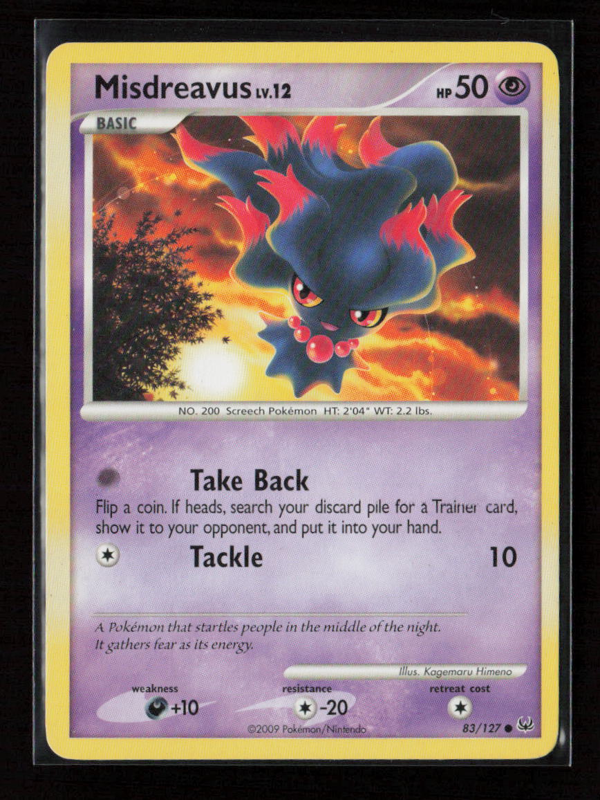 Misdreavus Common Platinum 83/127 LP
