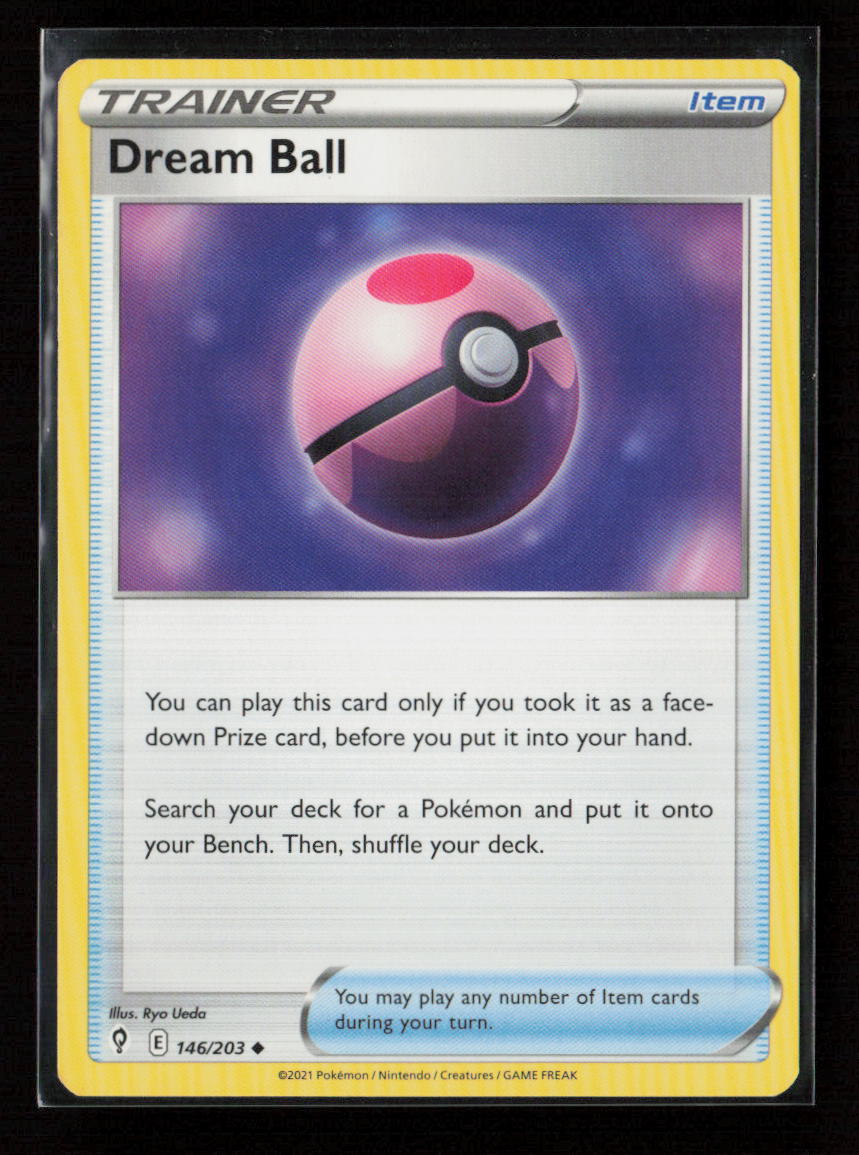 Dream Ball Uncommon SWSH07: Evolving Skies 146/203 LP