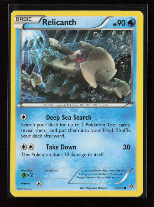 Relicanth Common XY - Ancient Origins 23/98 LP