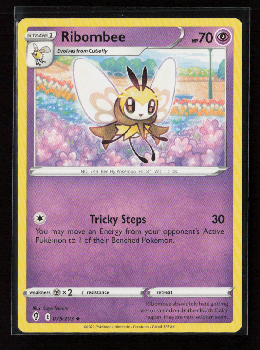 Ribombee Uncommon SWSH07: Evolving Skies 079/203 LP