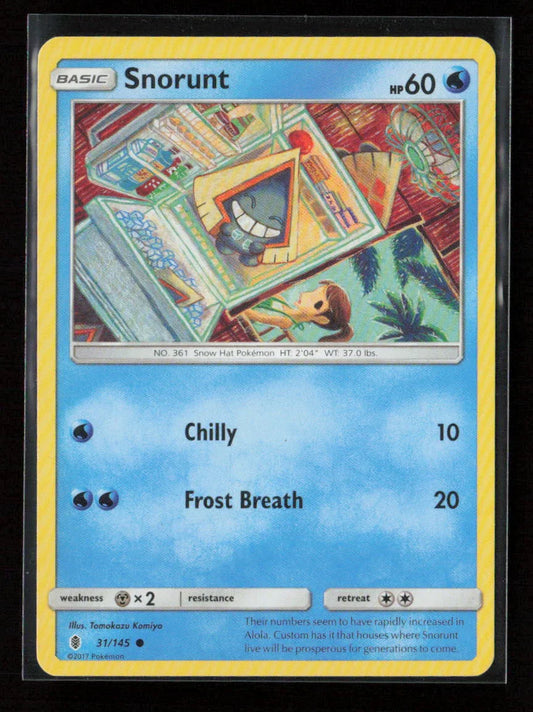Snorunt Common SM - Guardians Rising 31/145 LP - Kang's Collectibles