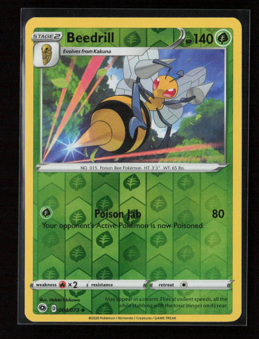 Beedrill Uncommon Champion's Path 04/73 NM - Kang's Collectibles