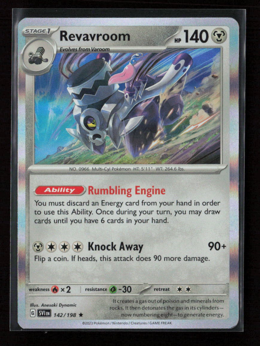 Revavroom Rare SV01: Scarlet & Violet Base Set 142/198 NM