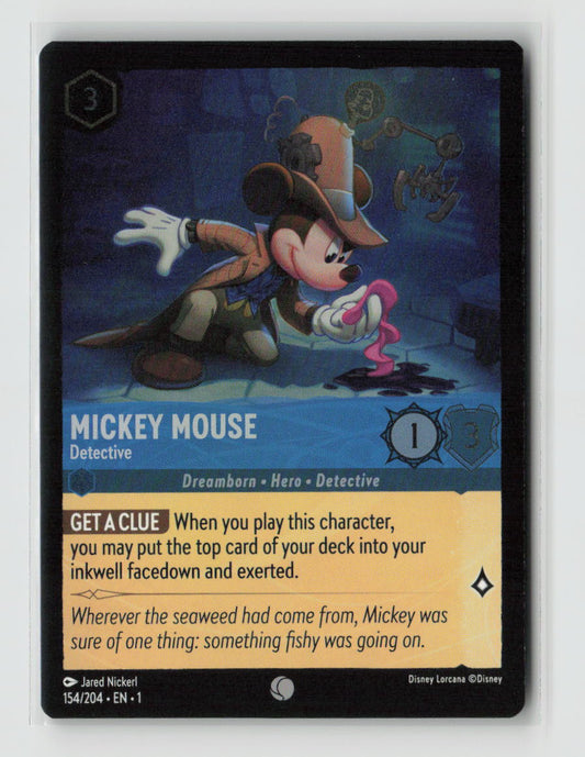 Mickey Mouse - Detective Common The First Chapter 154/204 NM