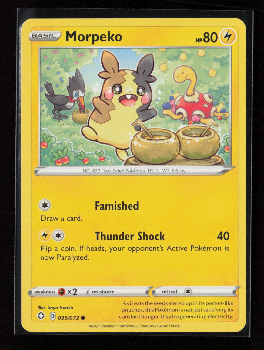 Morpeko (035) Common Shining Fates 035/072 LP