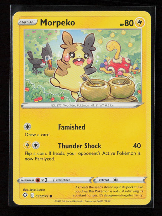 Morpeko (035) Common Shining Fates 035/072 LP