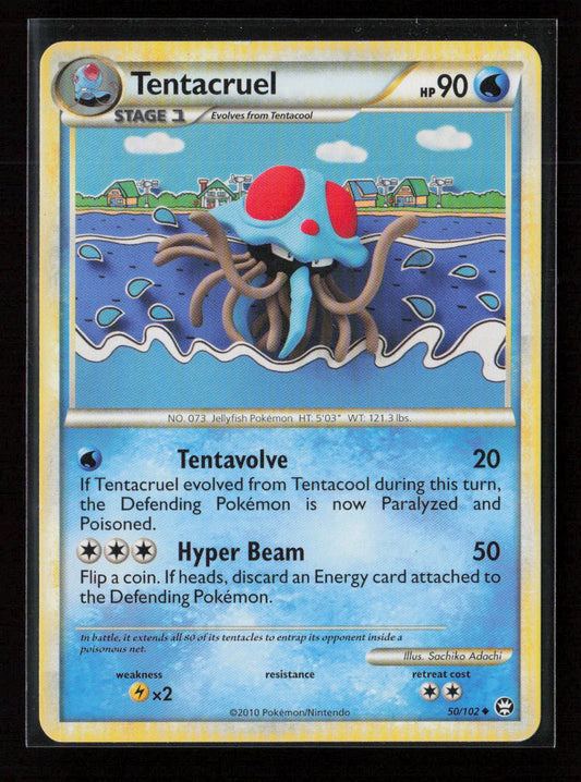 Tentacruel Uncommon Triumphant 50/102 MP