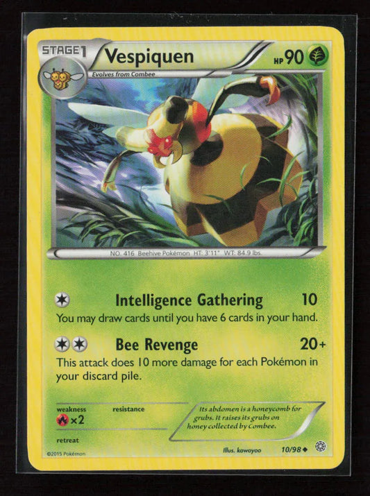 Vespiquen (10) Uncommon XY - Ancient Origins 10/98 LP - Kang's Collectibles
