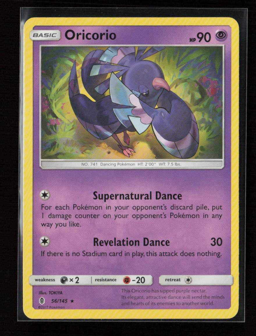Oricorio (56) Rare SM - Guardians Rising 56/145 LP