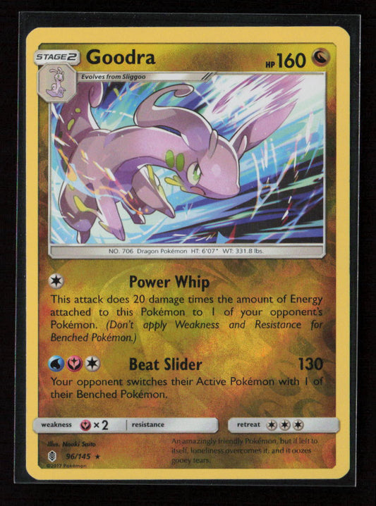 Goodra Holo Rare SM - Guardians Rising 96/145 LP