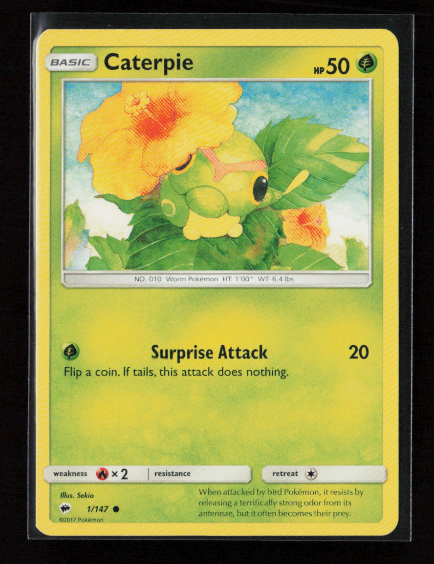 Caterpie - 1/12 Promo McDonald's Promos 2019 001/012 LP