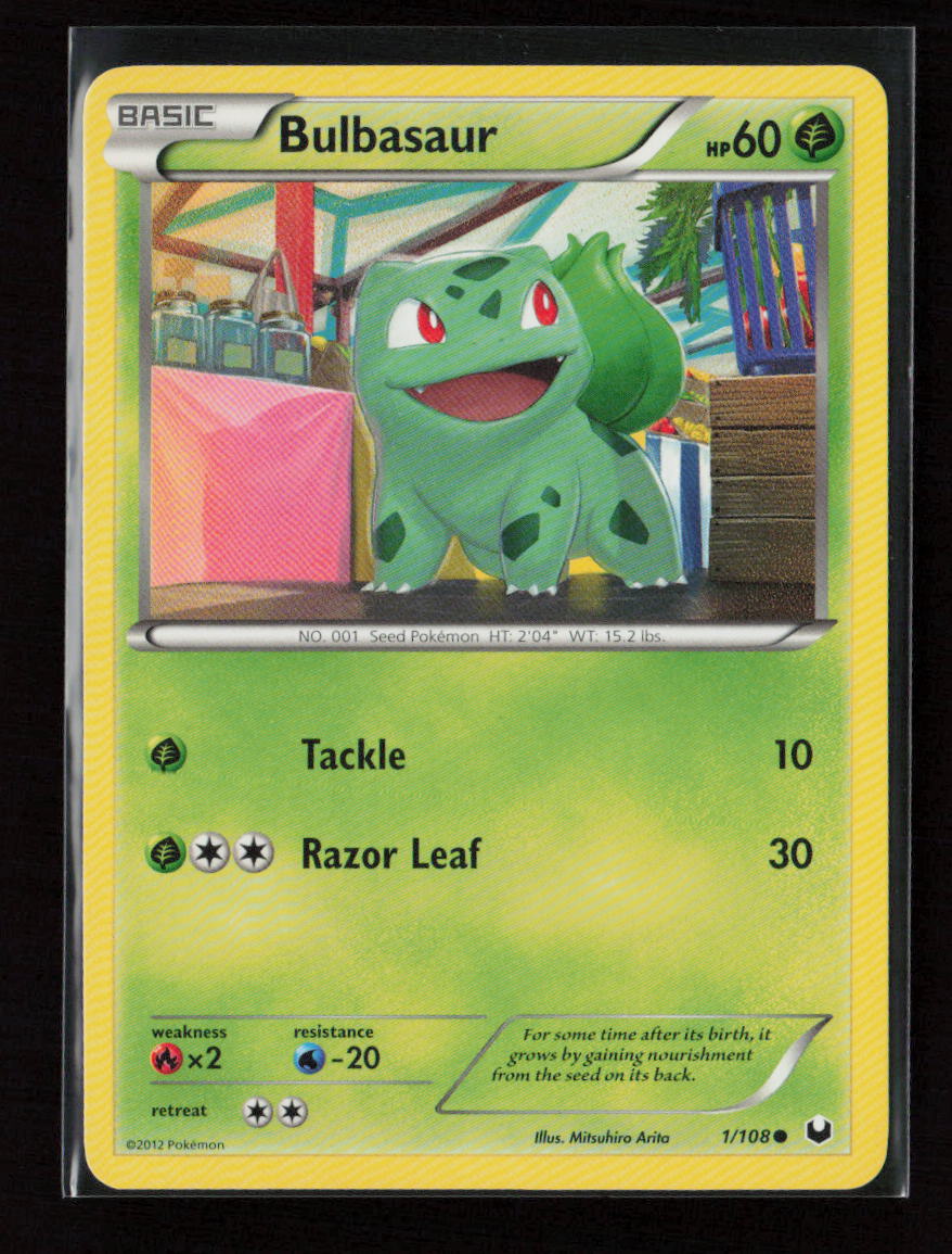 Bulbasaur Common Dark Explorers 1/108 LP