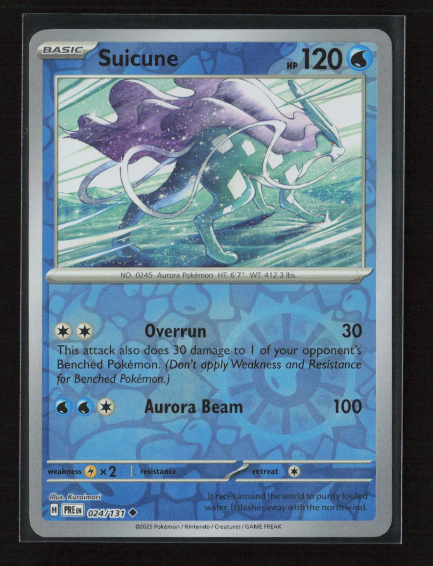 Suicune Uncommon SV: Prismatic Evolutions 024/131 NM