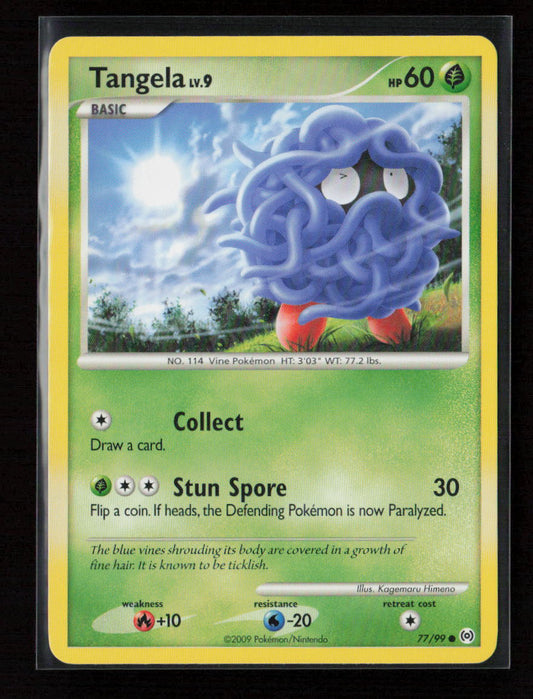 Tangela (77) Common Arceus 77/99 LP