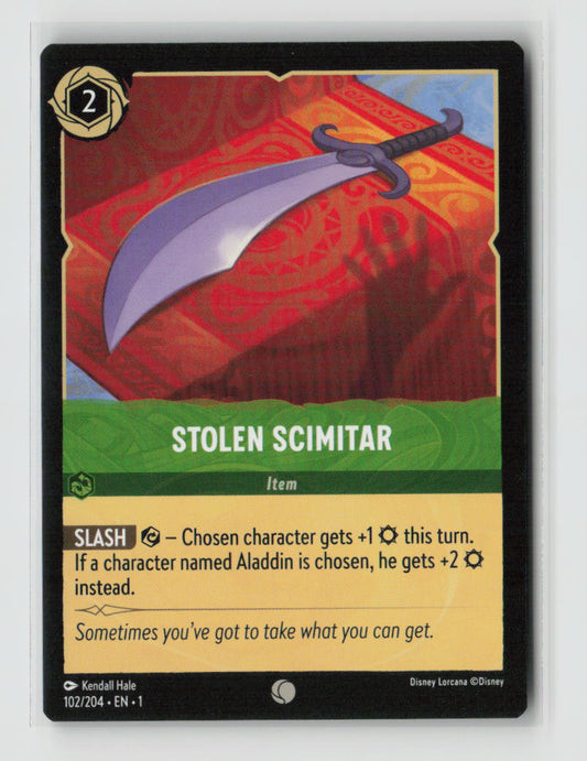 Stolen Scimitar Common The First Chapter 102/204 NM