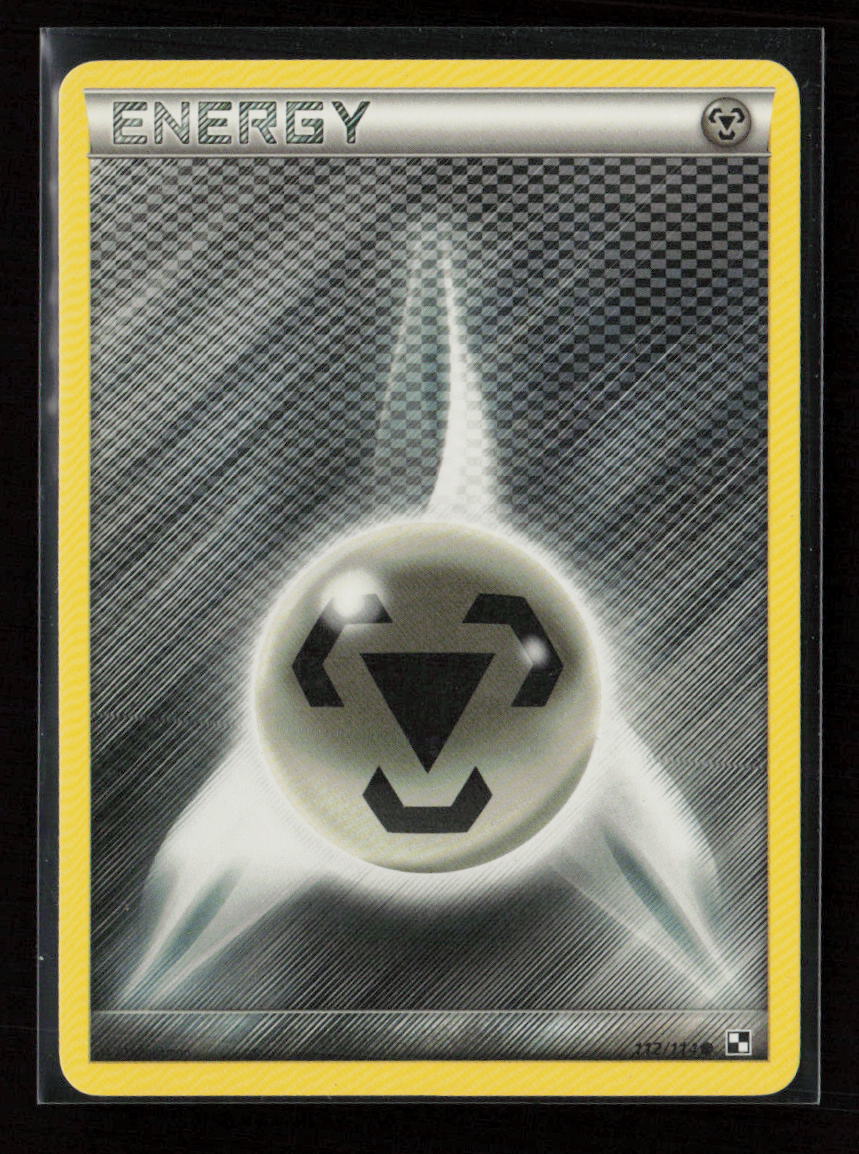 Metal Energy (Basic) Common Black and White 112/114 MP