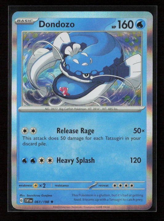 Dondozo Rare SV01: Scarlet & Violet Base Set 061/198 NM - Kang's Collectibles